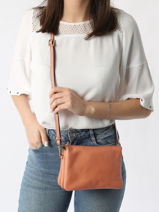 Leather Tradition Crossbody Bag Etrier Brown tradition ETRA0143-vue-porte