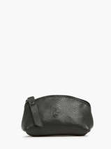 Coin Purse Madras Leather Etrier Black madras EMAD651
