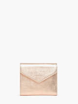 Card Holder Leather Etincelle Irise Etrier Gold etincelle irisee EETI113