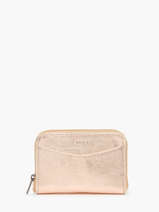 Coin Purse Leather Etincelle Irise Etrier Gold etincelle irisee EETI900