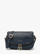 Small Leather Tradition Crossbody Bag Etrier Blue tradition ETRA059S