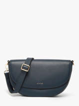 Shoulder Bag Tradition Leather Etrier Blue tradition ETRA065M