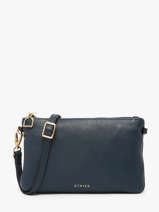 Crossbody Bag Tradition Cuir Etrier Blue tradition ETRA0141