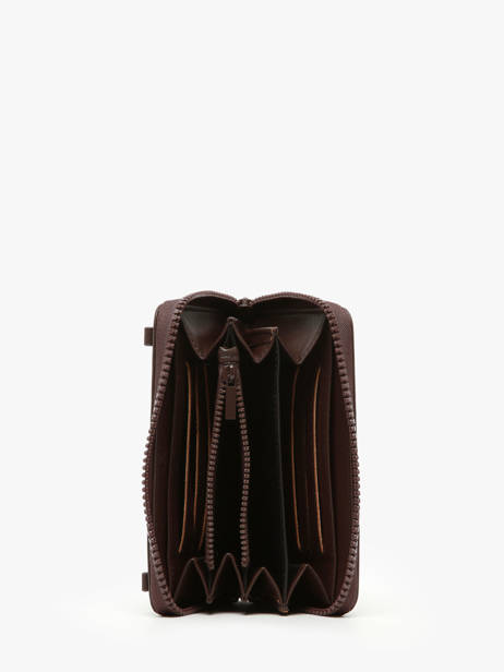Leather Oxer Wallet Etrier Brown oxer EOXE090M other view 2