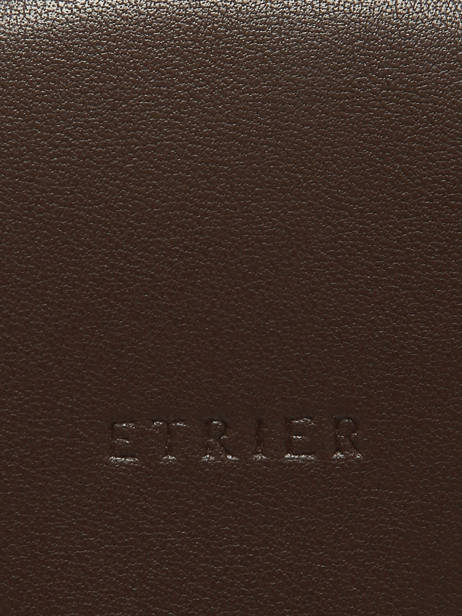 Leather Oxer Wallet Etrier Brown oxer EOXE090M other view 4