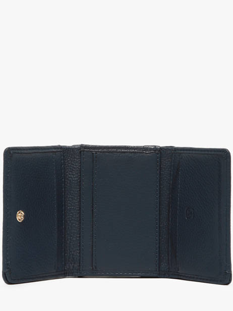 Leather Tradition Coin Purse Etrier Blue tradition ETRA095S other view 1